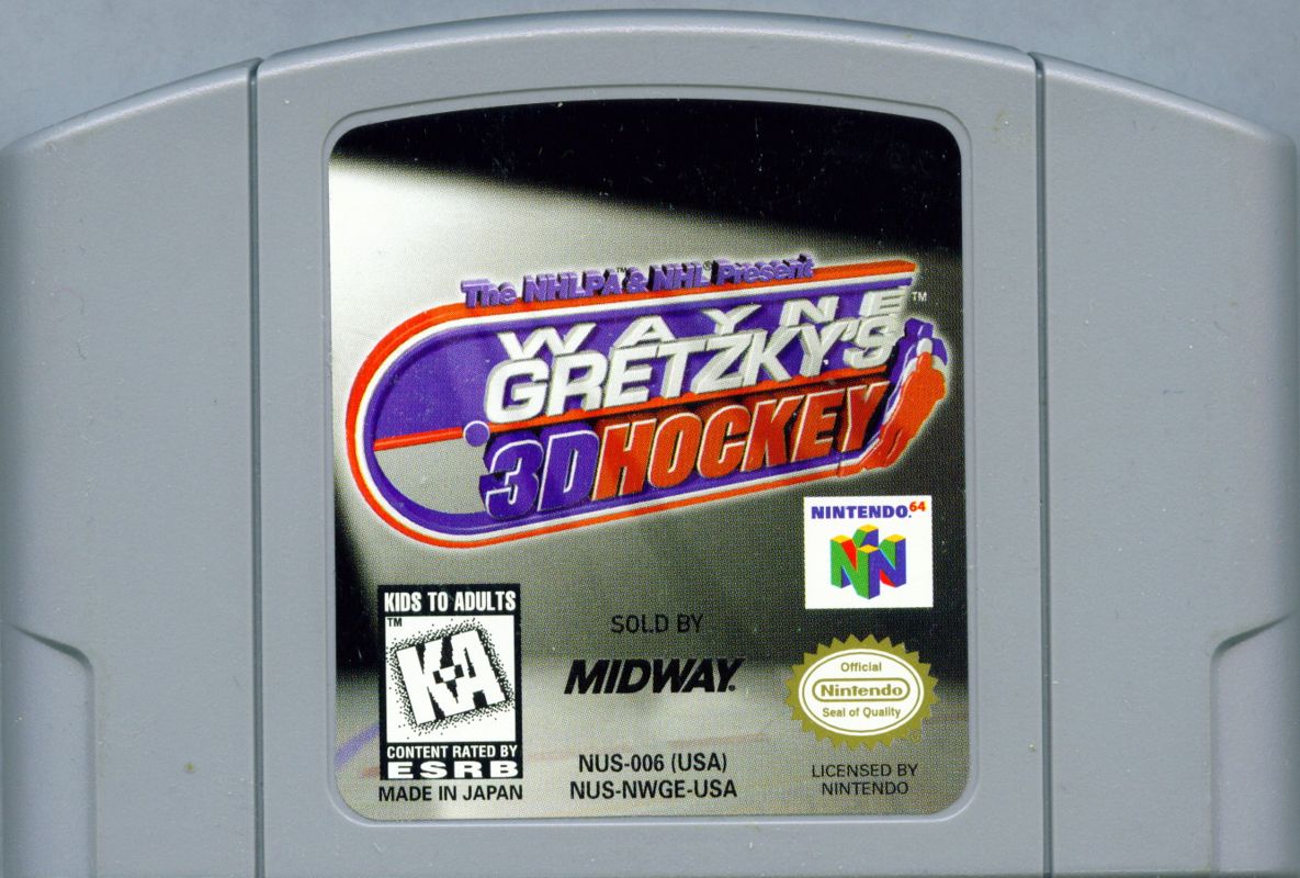 Media for Wayne Gretzky's 3D Hockey (Nintendo 64)