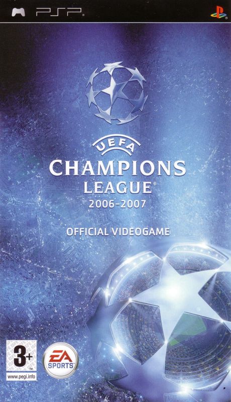 Front Cover for UEFA Champions League 2006-2007 (PSP)