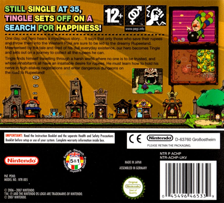 Freshly-Picked Tingle's Rosy Rupeeland newest for Nintendo DS