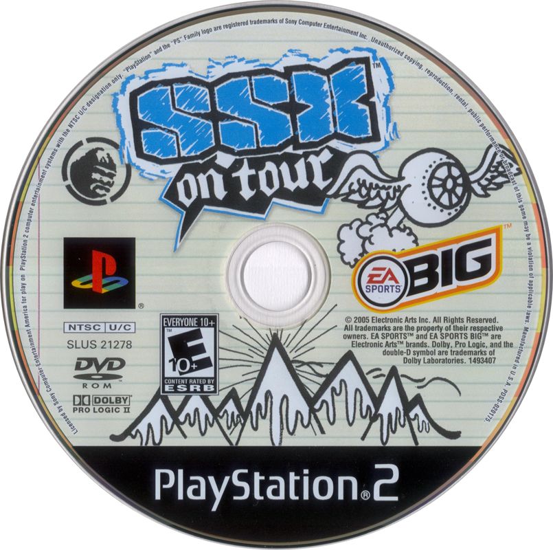 Media for SSX on Tour (PlayStation 2)