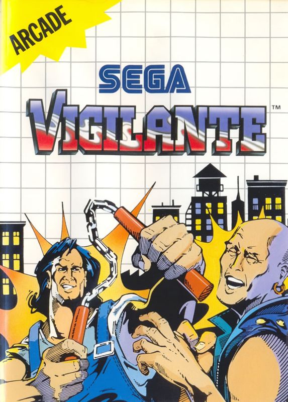 Front Cover for Vigilante (SEGA Master System)