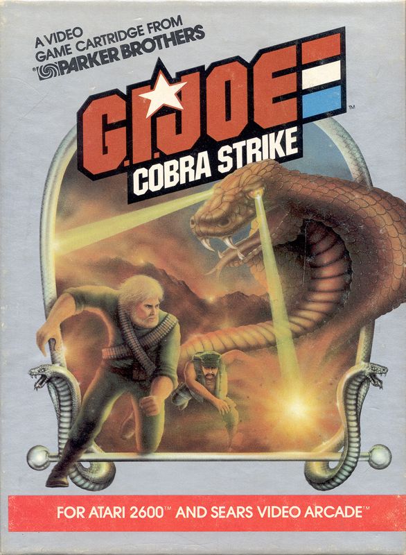 Front Cover for G.I. Joe: Cobra Strike (Atari 2600)