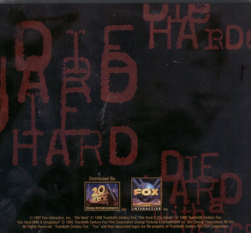 Other for Die Hard Trilogy (Windows): Jewel Case - Back