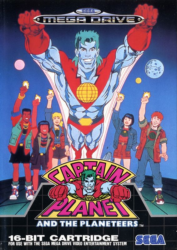Front Cover for Captain Planet and the Planeteers (Genesis)
