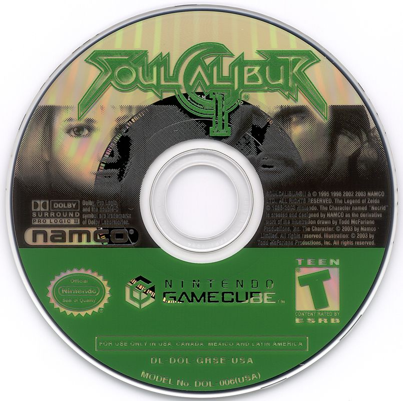 Media for SoulCalibur II (GameCube)