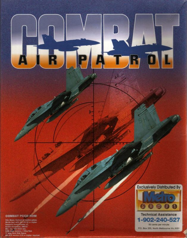 Front Cover for Combat Air Patrol (DOS)