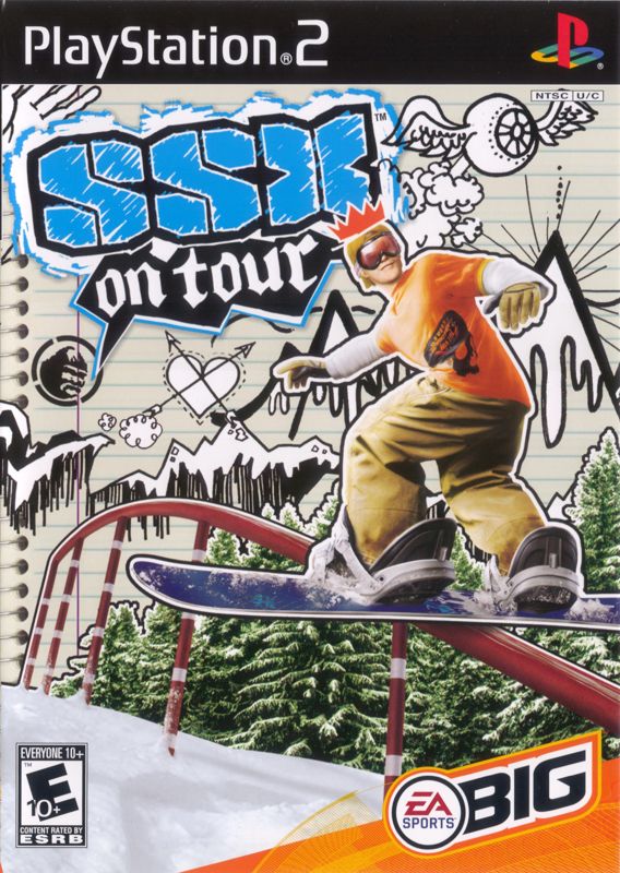 Front Cover for SSX on Tour (PlayStation 2)
