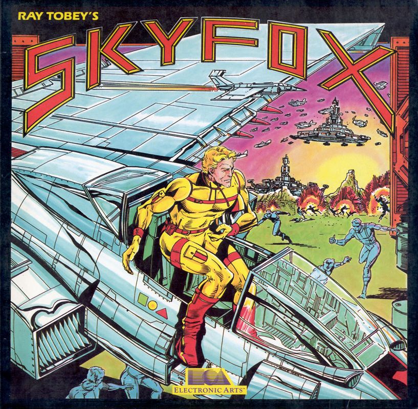 Front Cover for Skyfox (Commodore 64)