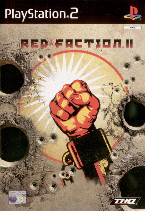 Front Cover for Red Faction II (PlayStation 2)