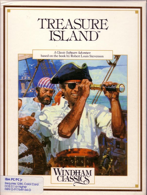 Front Cover for Treasure Island (DOS)