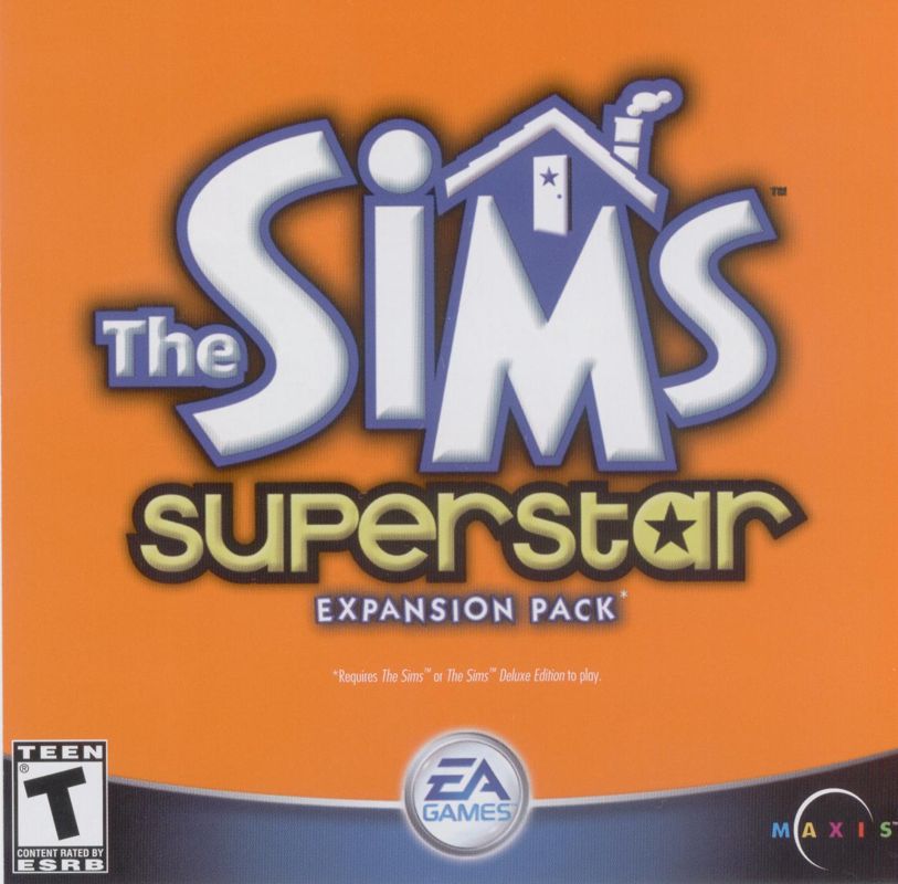 Other for The Sims: Superstar (Windows): Jewel Case - Front