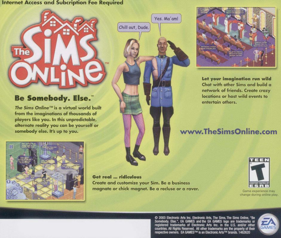 Other for The Sims: Superstar (Windows): Jewel Case - Back