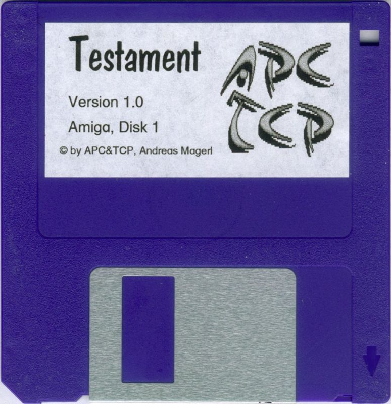 Media for Testament (Amiga): Disk 1/3