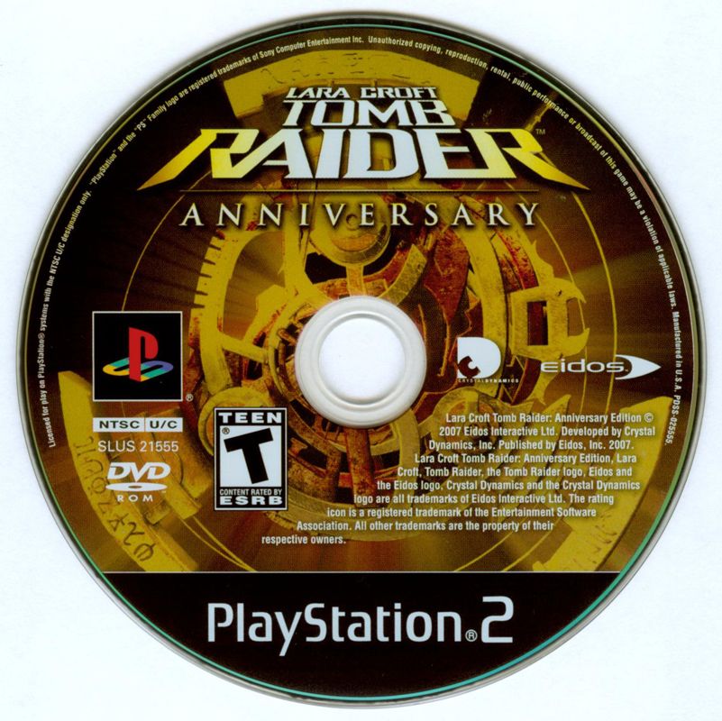 Media for Lara Croft: Tomb Raider - Anniversary (PlayStation 2)