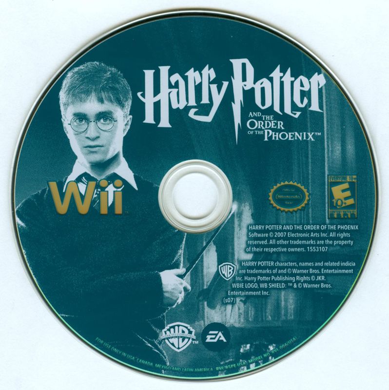 Media for Harry Potter and the Order of the Phoenix (Wii)