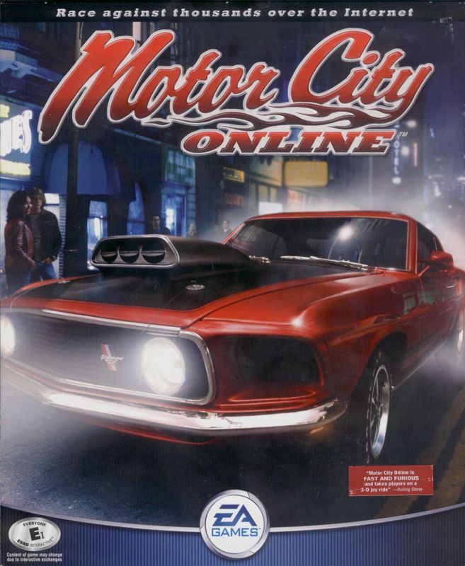 Front Cover for Motor City Online (Windows)