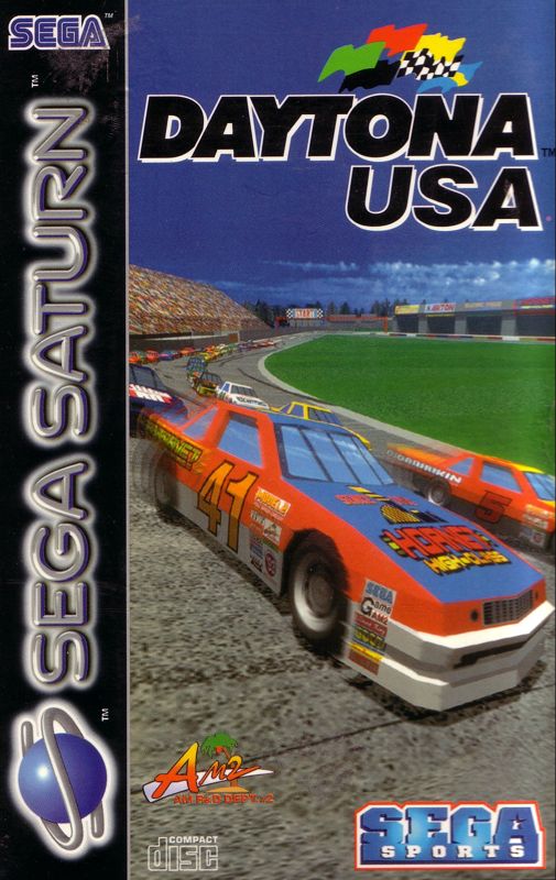 Front Cover for Daytona USA (SEGA Saturn)