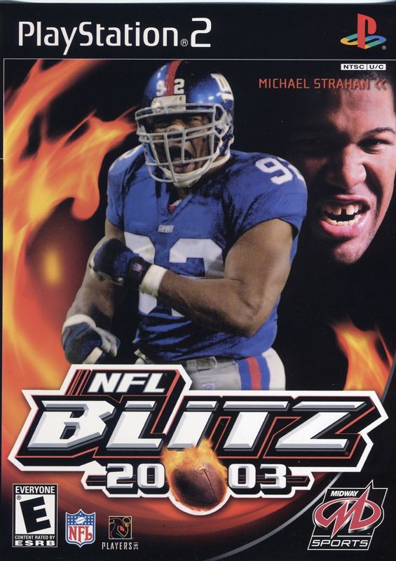 Front Cover for NFL Blitz 20-03 (PlayStation 2)