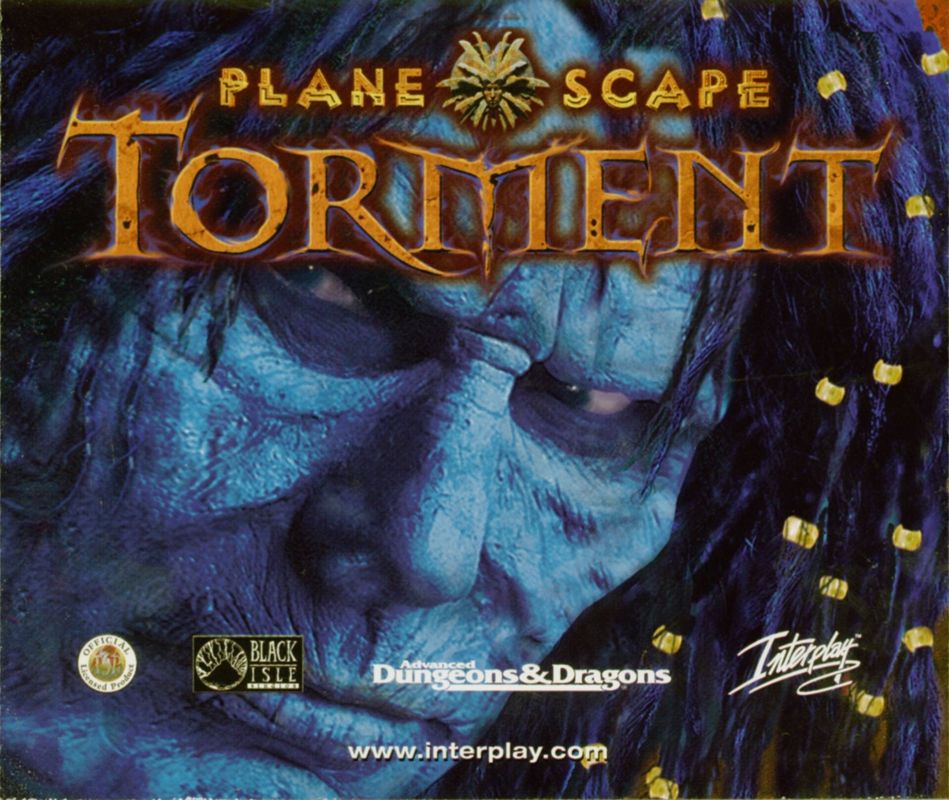 Other for Planescape: Torment / Baldur's Gate / Fallout 2 (Windows): Planescape: Torment - Jewel Case - Inside Behind Disc