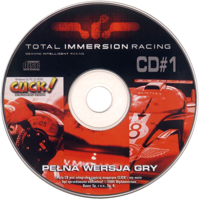 Media for Total Immersion Racing (Windows) (Click! #11/2004 covermount)