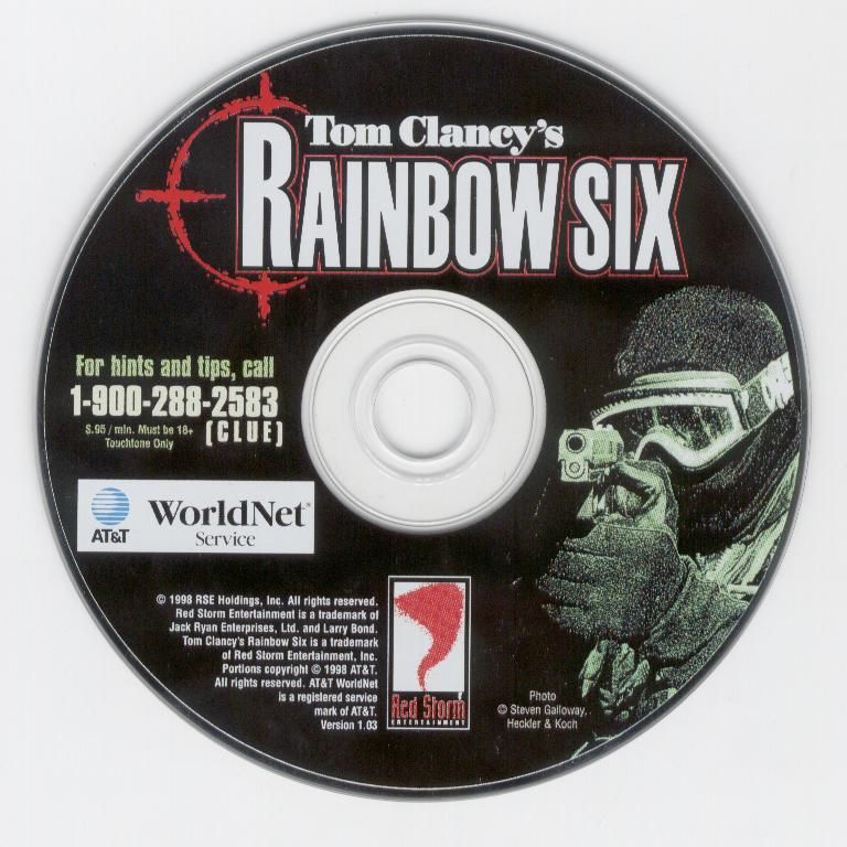 Media for Tom Clancy's Rainbow Six (Windows)