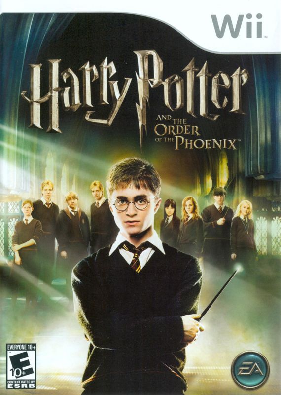 Front Cover for Harry Potter and the Order of the Phoenix (Wii)