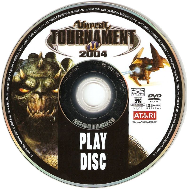 Media for Unreal Tournament 2004 (DVD Special Edition) (Linux and Windows): Play Disc