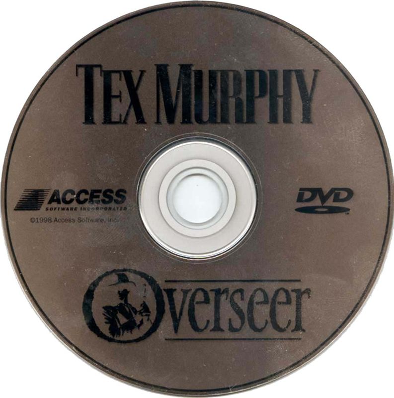 Media for Tex Murphy: Overseer (Windows): DVD ROM