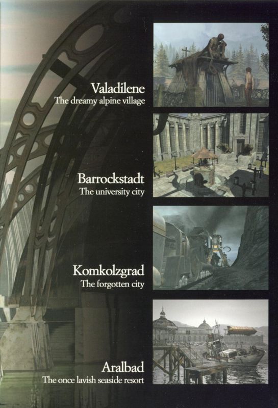 Syberia: Adventure Game of the Year cover or packaging material - MobyGames