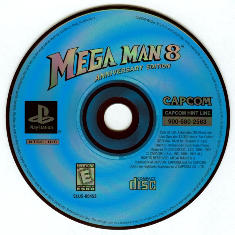 Media for Mega Man 8: Anniversary Edition (PlayStation)