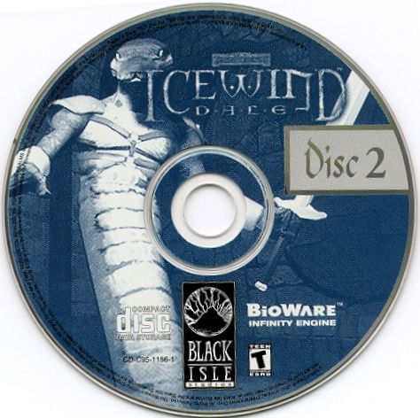 Media for Icewind Dale (Windows): Disc 2