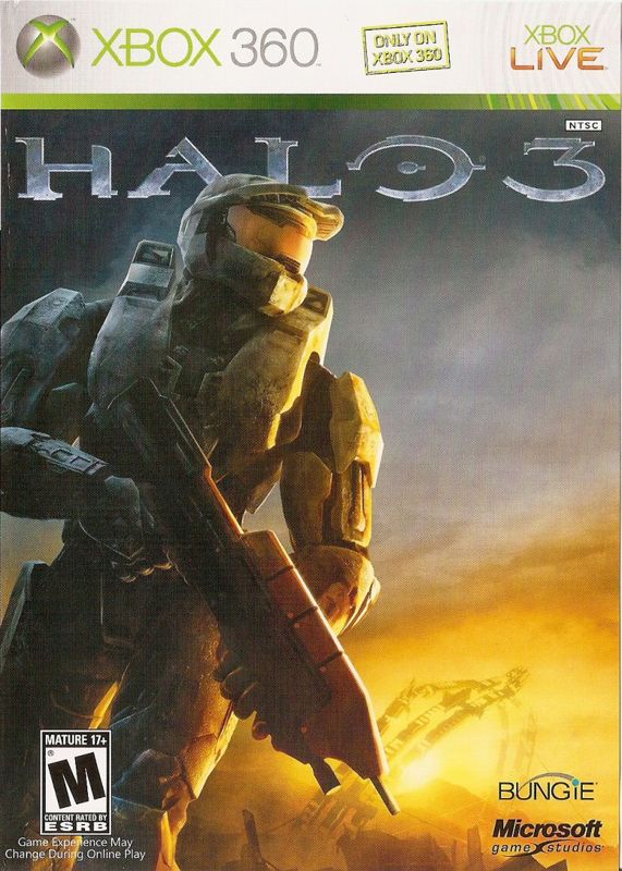 Front Cover for Halo 3 (Xbox 360)