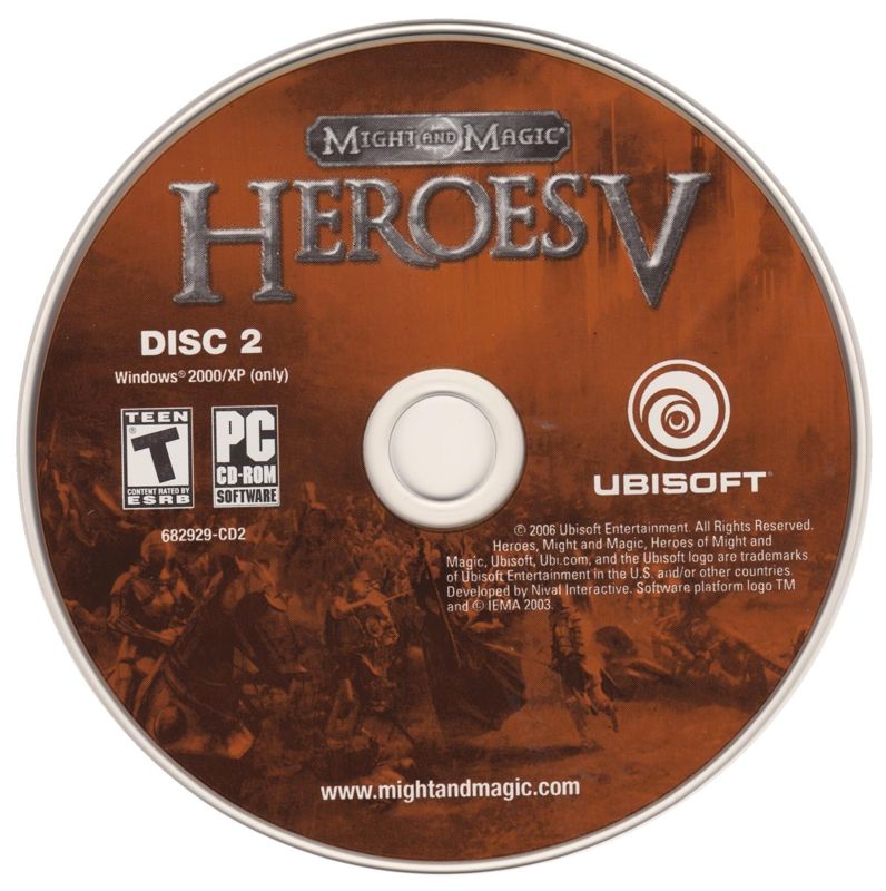 Media for Heroes of Might and Magic V (Windows): Disc 2