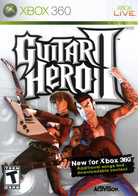Other for Guitar Hero II (Xbox 360) (Box w/ Guitar Controller): Keep Case - Front
