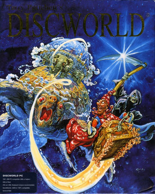 Front Cover for Discworld (DOS) (3.5" Disk release)