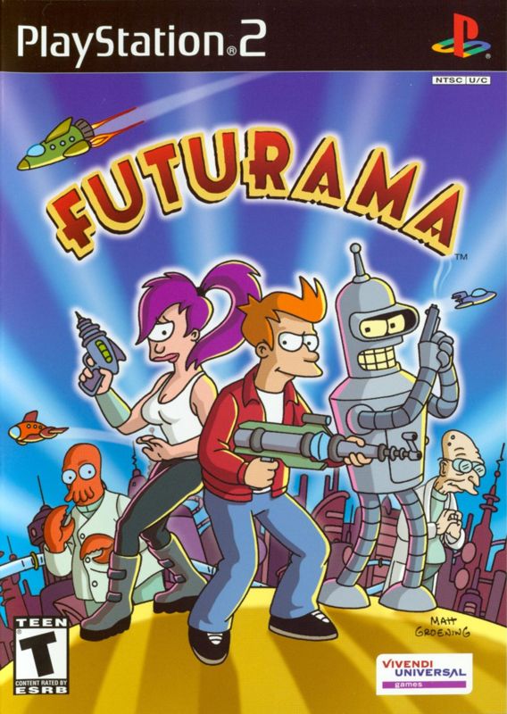 Front Cover for Futurama (PlayStation 2)