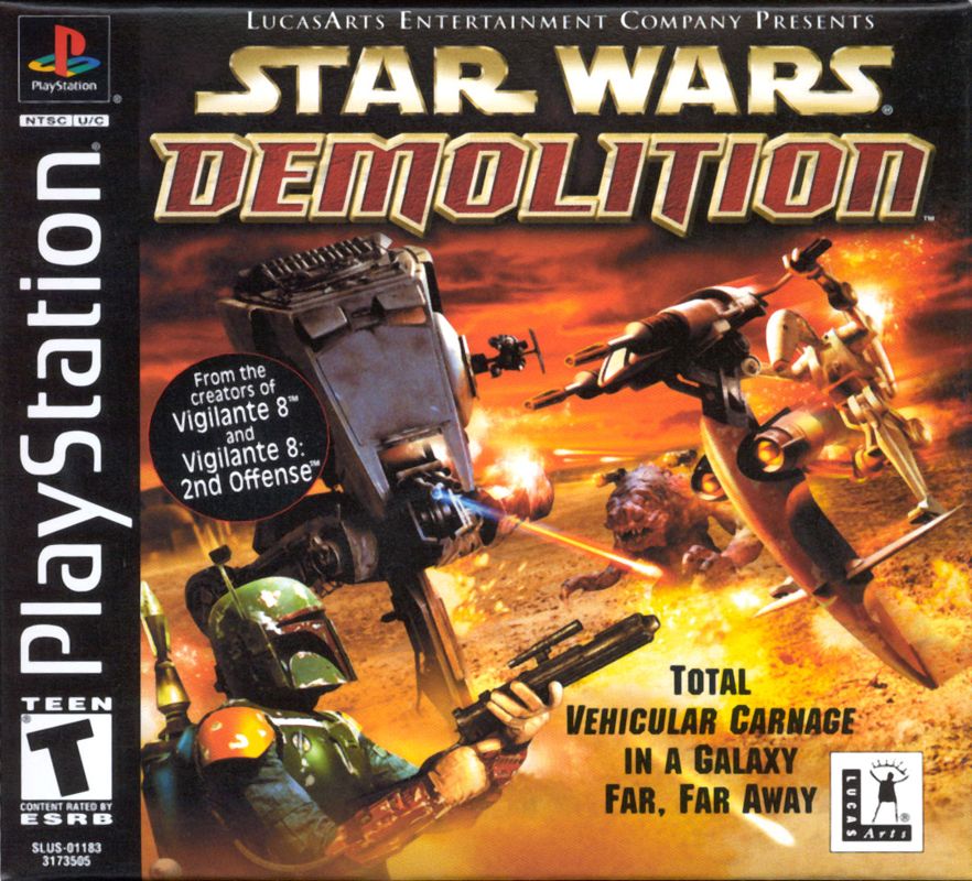 Front Cover for Star Wars: Demolition (PlayStation)