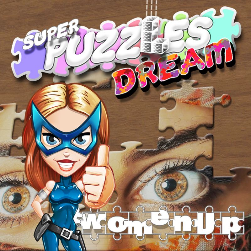 Front Cover for #womenUp, Super Puzzles Dream (Nintendo Switch) (download release)