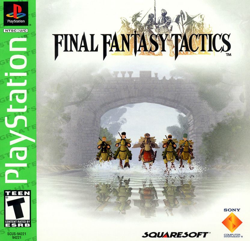 Front Cover for Final Fantasy Tactics (PlayStation) (Greatest Hits Release)