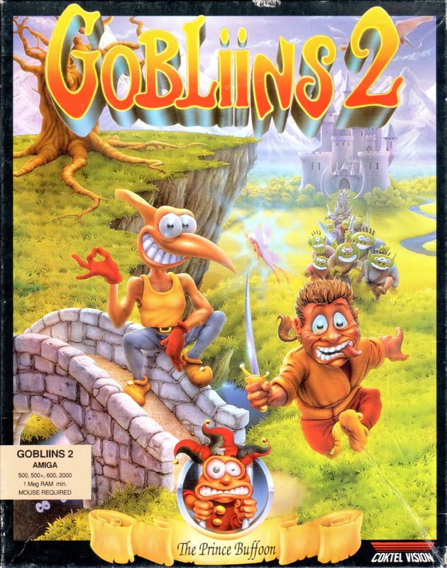 Front Cover for Gobliins 2: The Prince Buffoon (Amiga)