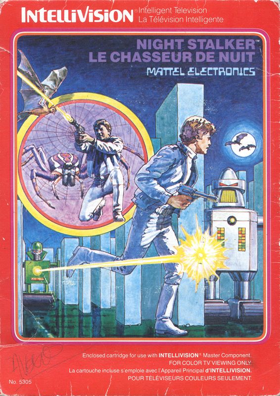 Front Cover for Night Stalker (Intellivision)