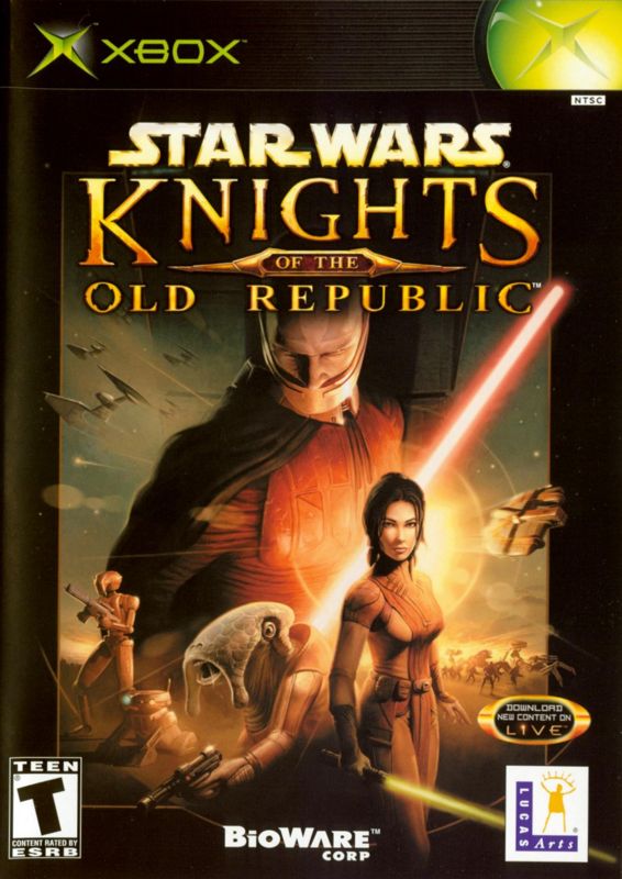 Star Wars Knights of the Old Republic cover or packaging material