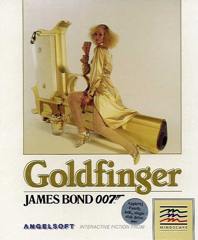 Front Cover for James Bond 007: Goldfinger (Apple II)