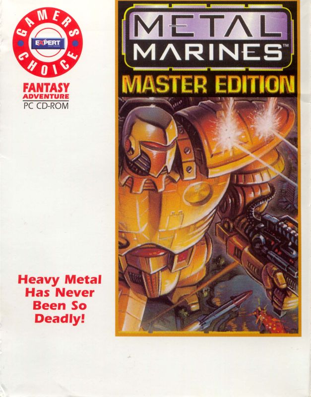 Front Cover for Metal Marines Master Edition (Windows and Windows 3.x) (Gamer's Choice Package)