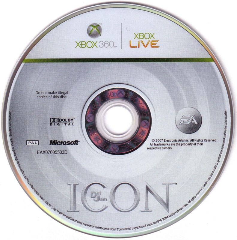 Def Jam: Icon XBOX 360 PAL