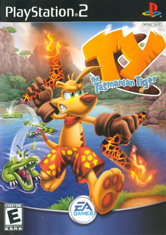 Front Cover for Ty the Tasmanian Tiger (PlayStation 2)