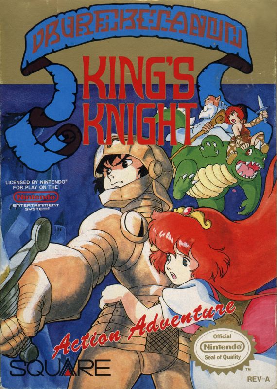 Front Cover for King's Knight (NES)