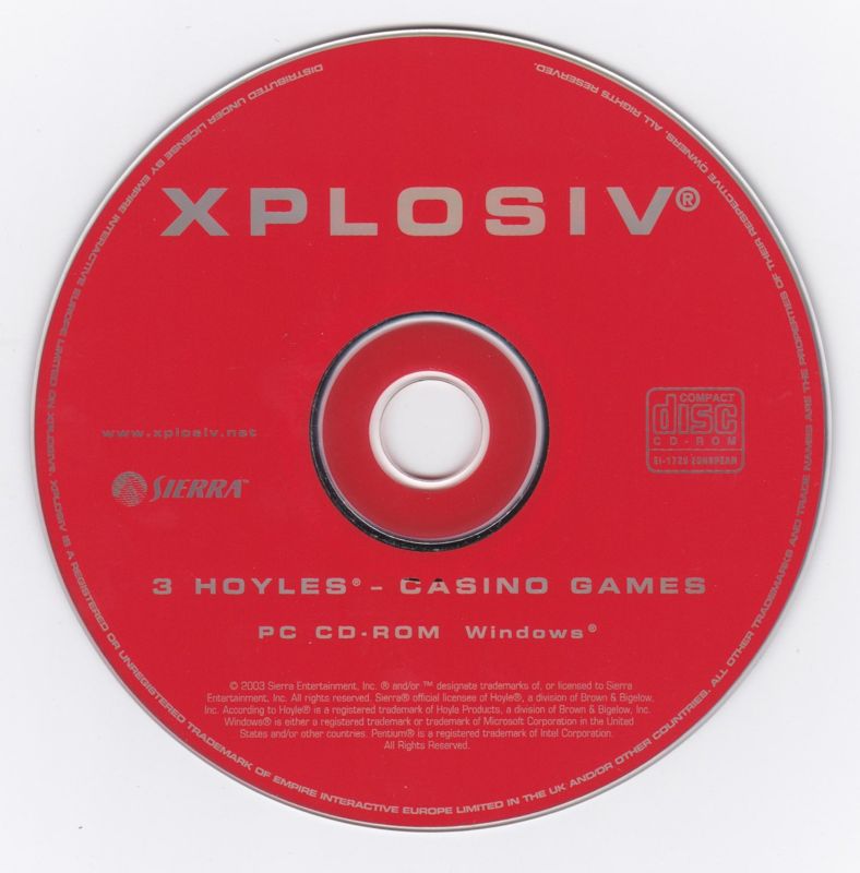 Media for 3 Hoyles: Card, Casino and Board Games (Windows): 3 Hoyles: Casino Games