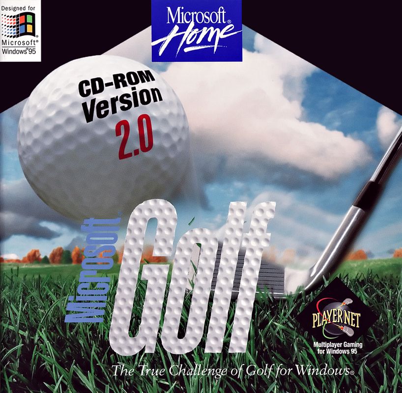 Front Cover for Microsoft Golf 2.0 (Windows and Windows 3.x)