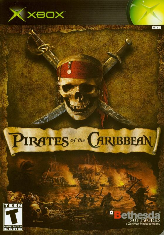 Front Cover for Pirates of the Caribbean (Xbox)